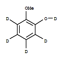 2-Methoxyphenol-3,4,5,6-d4,od Structure,20189-11-1Structure