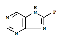 1H-purine, 8-fluoro-(9ci) Structure,20190-19-6Structure