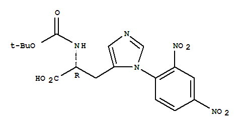 Nα-boc-nim-2,4-dinitrophenyl-d-histidine·isopropanol Structure,204125-02-0Structure