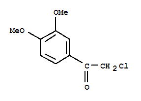 Ethanone,2-chloro-1-(3,4-dimethoxyphenyl)- Structure,20601-92-7Structure