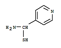 4-Pyridinemethanethiol,alpha-amino-(9ci) Structure,210776-24-2Structure