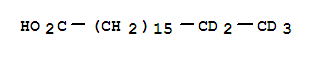 Octadecanoic-17,17,18,18,18-d5 acid Structure,211443-83-3Structure