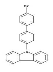 9-(4’-Bromo-4-biphenylyl)-9h-carbazole Structure,212385-73-4Structure