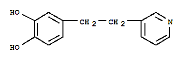 1,2-Benzenediol, 4-[2-(3-pyridinyl)ethyl]-(9ci) Structure,214775-29-8Structure