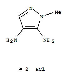 4,5-Diamino-1-methyl-1h-pyrazole dihydrochloride Structure,21616-59-1Structure