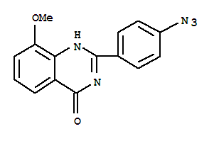 4(1H)-quinazolinone, 2-(4-azidophenyl)-8-methoxy-(9ci) Structure,220115-24-2Structure