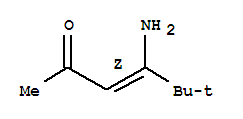 3-Hexen-2-one, 4-amino-5,5-dimethyl-, (3z)-(9ci) Structure,220716-00-7Structure