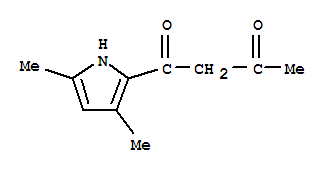 1,3-Butanedione,1-(3,5-dimethylpyrrol-2-yl)-(8ci) Structure,22511-75-7Structure