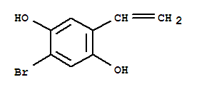 1,4-Benzenediol, 2-bromo-5-ethenyl-(9ci) Structure,226883-66-5Structure