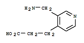 4-Pyridinepropanoicacid,3-(aminomethyl)-(9ci) Structure,228272-10-4Structure