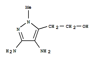 1H-pyrazole-5-ethanol, 3,4-diamino-1-methyl- Structure,229028-77-7Structure