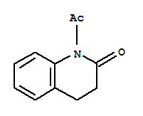 2(1H)-quinolinone, 1-acetyl-3,4-dihydro- Structure,229496-38-2Structure