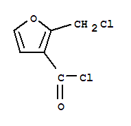 3-Furancarbonyl chloride, 2-(chloromethyl)-(9ci) Structure,246178-74-5Structure