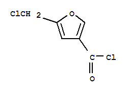 3-Furancarbonyl chloride, 5-(chloromethyl)-(9ci) Structure,246178-77-8Structure