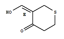 4H-thiopyran-4-one, tetrahydro-3-(hydroxymethylene)-, (3e)-(9ci) Structure,248580-50-9Structure