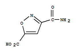 3-Carbamoylisoxazole-5-carboxylic acid Structure,251912-77-3Structure