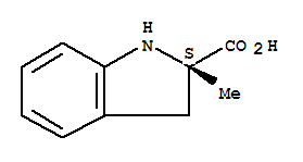 1H-indole-2-carboxylicacid,2,3-dihydro-2-methyl-,(2s)-(9ci) Structure,253136-56-0Structure