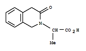 2(1H)-isoquinolineacetic acid, 3,4-dihydro--alpha--methyl-3-oxo- Structure,253325-04-1Structure