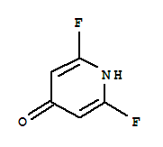 4(1H)-pyridinone,2,6-difluoro-(9ci) Structure,253435-43-7Structure