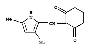 1,3-Cyclohexanedione, 2-[(3,5-dimethyl-1h-pyrrol-2-yl)methylene]-(9ci) Structure,259544-81-5Structure