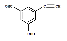 1,3-Benzenedicarboxaldehyde, 5-ethynyl-(9ci) Structure,263746-70-9Structure