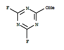 1,3,5-Triazine,2,4-difluoro-6-methoxy-(9ci) Structure,26816-44-4Structure