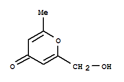 4H-pyran-4-one, 2-(hydroxymethyl)-6-methyl-(9ci) Structure,268226-14-8Structure