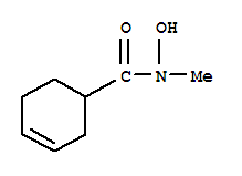 3-Cyclohexene-1-carboxamide,n-hydroxy-n-methyl-(9ci) Structure,276869-13-7Structure