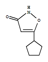 4-Isoxazolin-3-one,5-cyclopentyl-(8ci) Structure,27772-74-3Structure