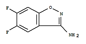 1,2-Benzisoxazol-3-amine,5,6-difluoro-(9ci) Structure,280574-98-3Structure