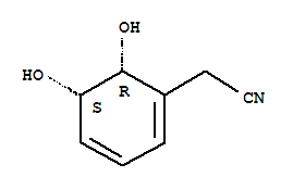 1,3-Cyclohexadiene-1-acetonitrile, 5,6-dihydroxy-, (5s,6r)-(9ci) Structure,287104-64-7Structure