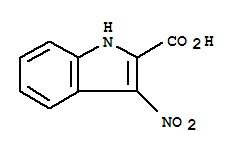 1H-indole-2-carboxylicacid,3-nitro-(9ci) Structure,28737-35-1Structure