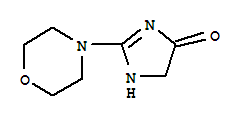 4H-imidazol-4-one, 1,5-dihydro-2-(4-morpholinyl)-(9ci) Structure,291519-19-2Structure