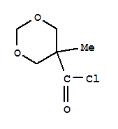 1,3-Dioxane-5-carbonyl chloride, 5-methyl-(9ci) Structure,29185-50-0Structure