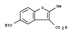 3-Benzofurancarboxylicacid,5-ethoxy-2-methyl-(9ci) Structure,300673-97-6Structure