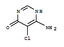 4(1H)-pyrimidinone, 6-amino-5-chloro-(9ci) Structure,310400-36-3Structure