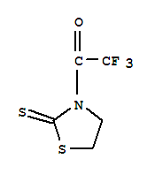 2-Thiazolidinethione, 3-(trifluoroacetyl)-(9ci) Structure,312706-52-8Structure