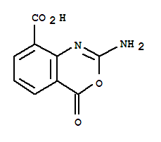 4H-3,1-benzoxazine-8-carboxylicacid,2-amino-4-oxo-(8ci) Structure,32360-46-6Structure