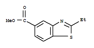 5-Benzothiazolecarboxylicacid,2-ethyl-,methylester(8ci,9ci) Structure,32783-60-1Structure