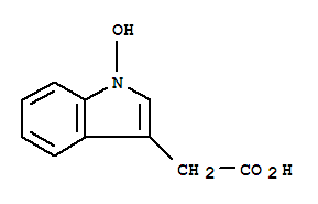 1H-indole-3-aceticacid,1-hydroxy-(9ci) Structure,3289-81-4Structure