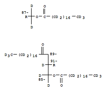 Glyceryl trioctadecanoate-d110 Structure,33048-69-0Structure