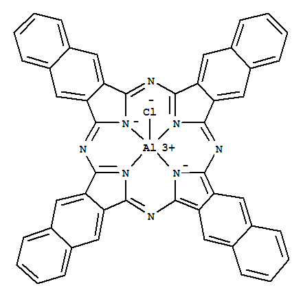 Aluminum 2,3-naphthalocyanine chloride Structure,33273-14-2Structure