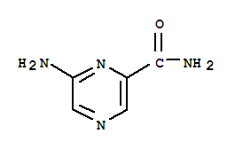 6-Aminopyrazine-2-carboxamide Structure,33332-49-9Structure