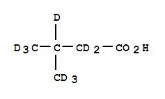 3-Methylbutyric-d9 acid Structure,344298-81-3Structure