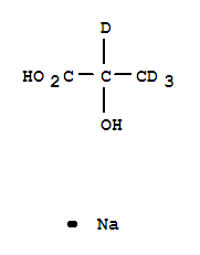 Sodium dl-lactate-2,3,3,3-d4 (60% w/w in h2o) Structure,344299-52-1Structure