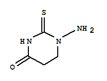 4(1H)-pyrimidinone,1-aminotetrahydro-2-thioxo-(9ci) Structure,344324-13-6Structure