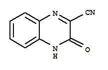 2-Quinoxalinecarbonitrile, 3,4-dihydro-3-oxo- Structure,34731-47-0Structure