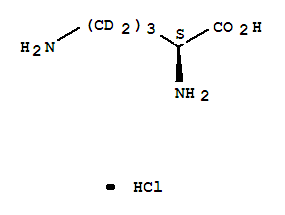 L-ornithine-2,3,3,4,4,5,5-d7 hcl Structure,347841-40-1Structure