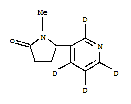 (±)-cotinine-2,4,5,6-d4 (pyridine-d4) Structure,350818-68-7Structure