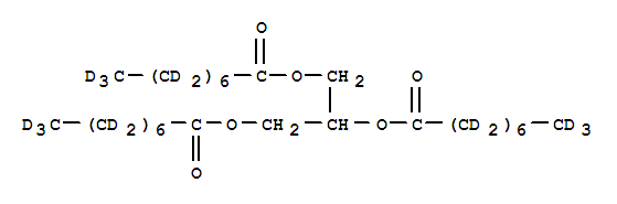 Glyceryl tri(octanoate-d15) Structure,352431-24-4Structure